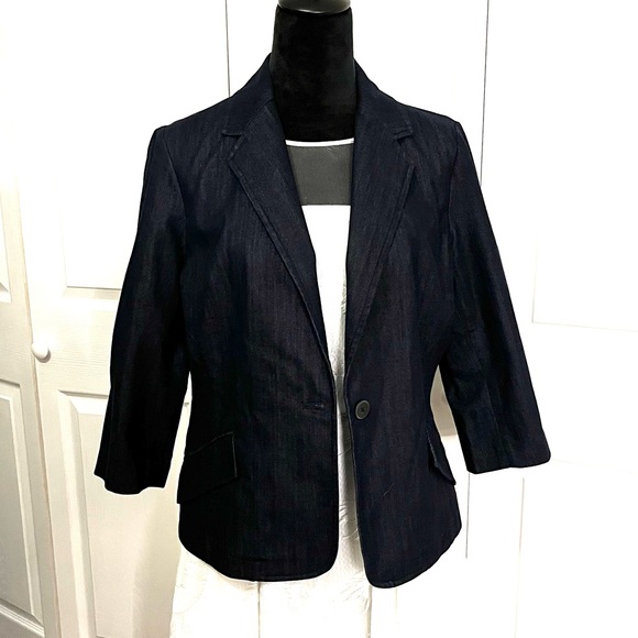 Coldwater Creek Jean Jacket sz 10 - Picture 3 of 15